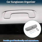 Sunglasses Case for Ford Everest (2015–2021) Eyeglasses Holder Storage Box Grey