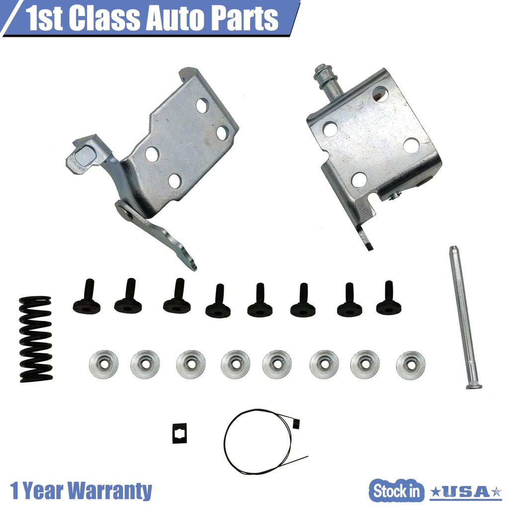 Front Upper Door Hinge Repair Kit Left for GMC Cadillac Chevy Pickup (1988–2002)