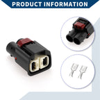 2 Pin Power Steering Pump Connector Plug for Mercedes Benz 