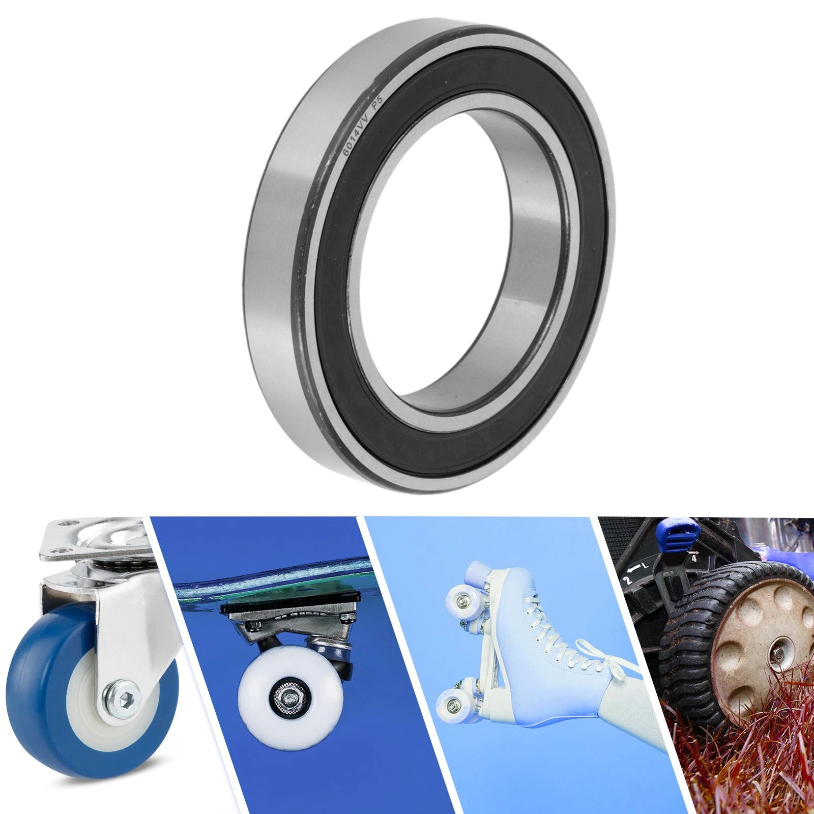 Deep Groove Ball Bearing 70x110x20mm for Scooter Skateboard (6014VV)