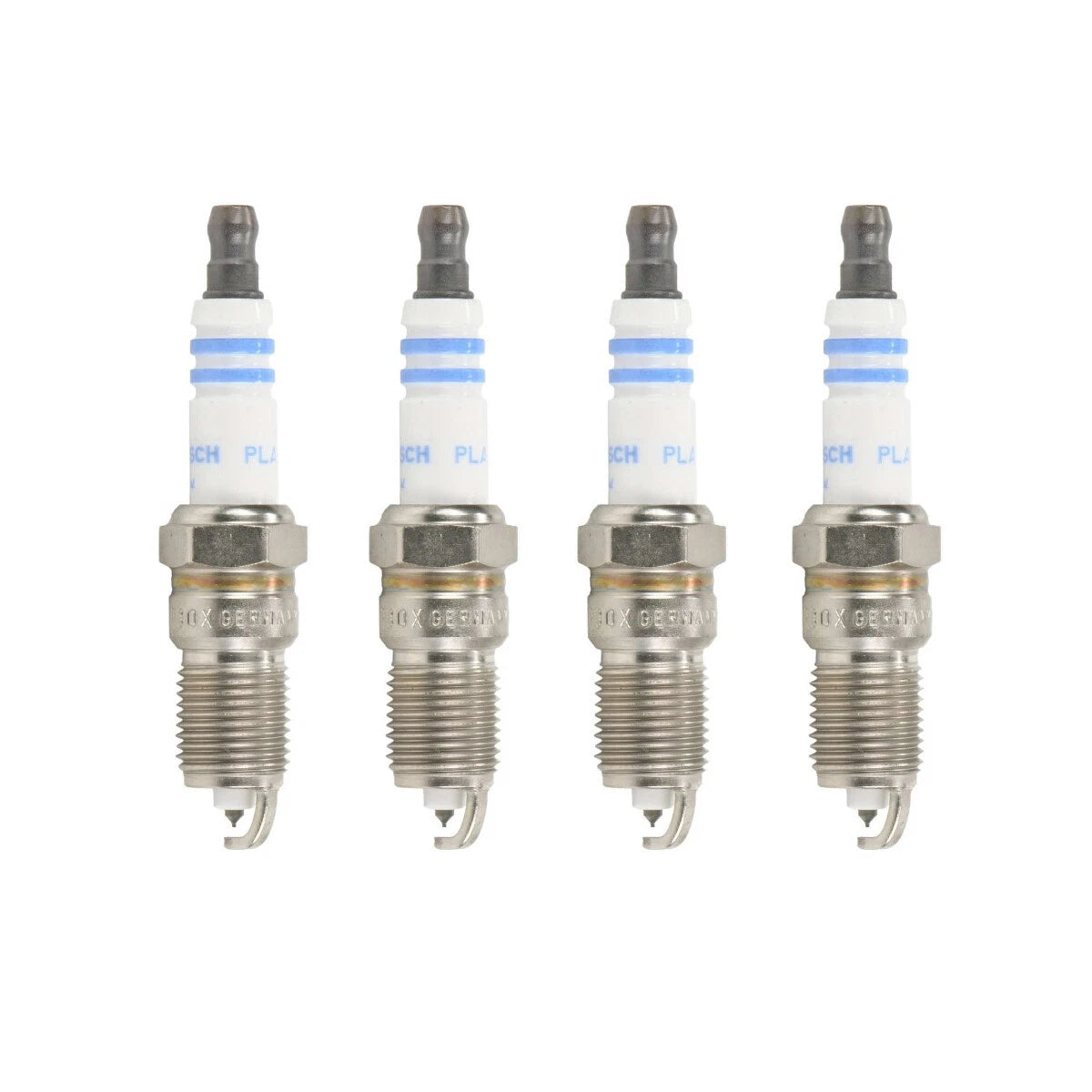 Set of 4 Bosch Platinum Pregapped Spark Plugs for Buick Chevy Oldsmobile Pontiac (L4)