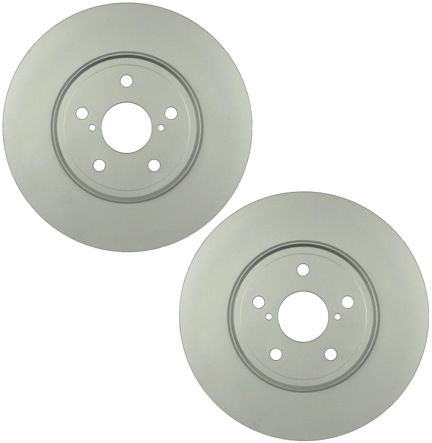 Set of 2 Bosch QuietCast Front Vented Disc Brake Rotors for Lexus LS430 (2001–2006)