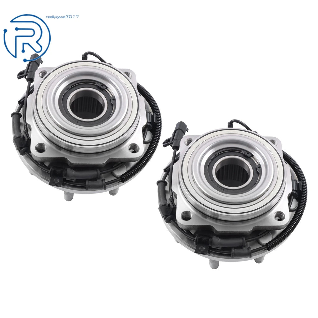 2X Front Wheel Bearing Hub 515183 for Ford F-250 F-350 Super Duty (2017–2022)