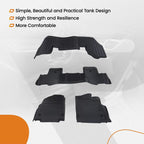 All Weather TPE Floor Mats for Acura MDX (2022–2025) Black