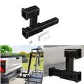 Dual 2" Trailer Hitch Receiver Rise-Drop Adapter Extender Tow 4000 LB