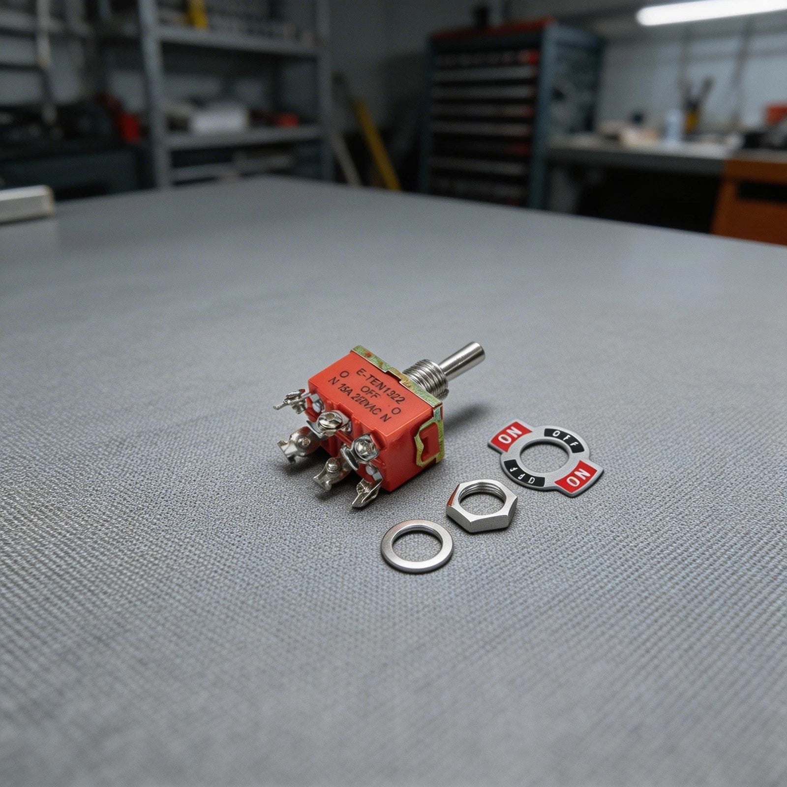 Rocker Switch 6 Pin 3 Position SPST 15A 250V for (ETEN1322)