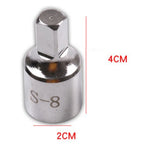 Oil Drain Pan Tool 8mm Square Head for