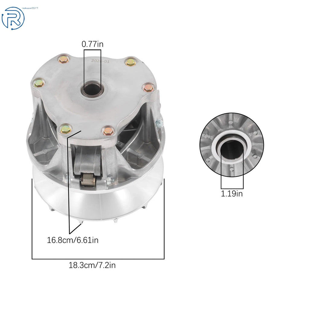 Performance Primary Drive Clutch for Polaris Ranger 1000 (2020–2023)