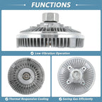 Cooling Fan Clutch for Dodge Dakota, Ram Dakota (2005-2011)