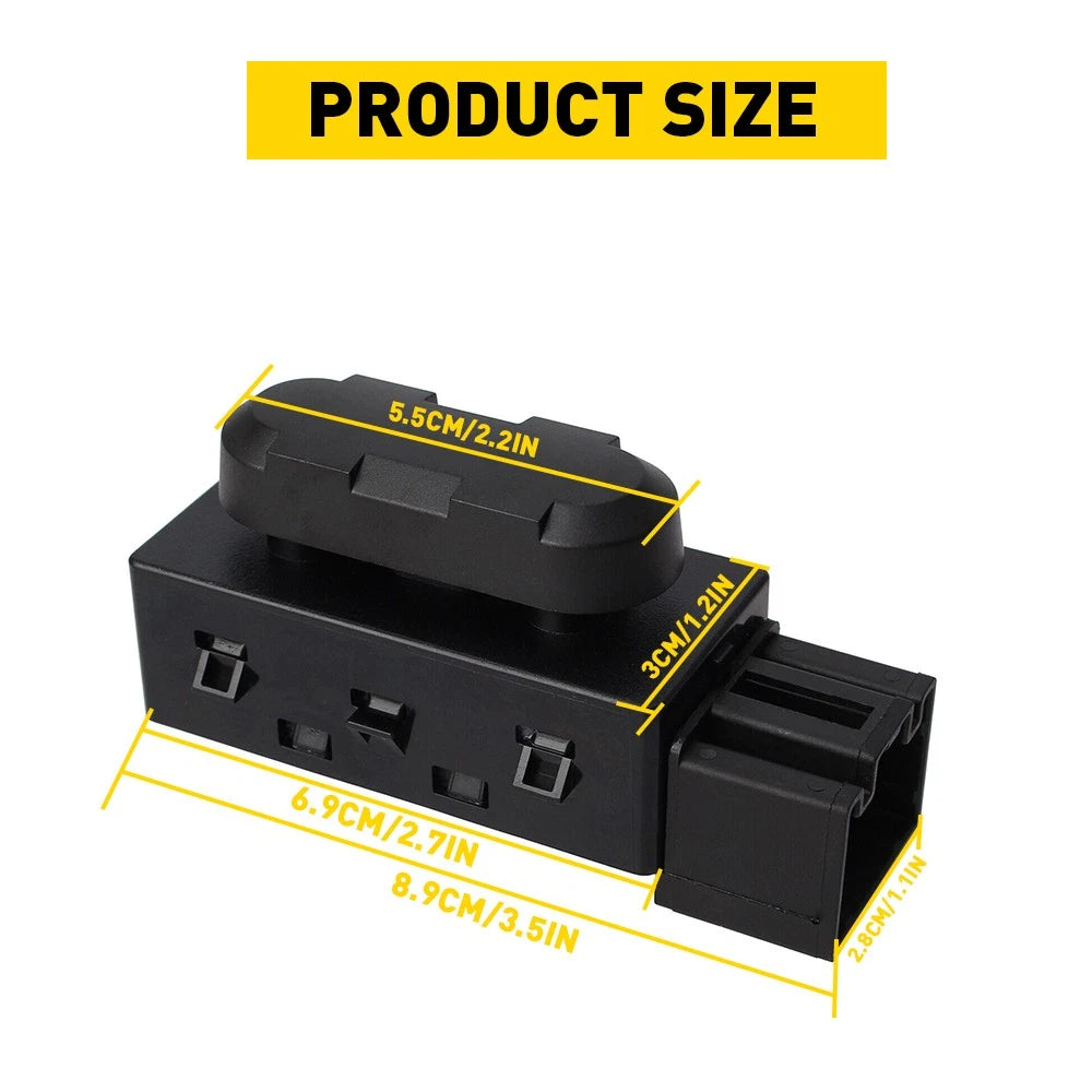 6 Way Power Seat Control Switch for Ford F150 (2004–2008) 5F9Z14A701AA EXV