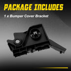 Set of 2 Front Bumper-Side Support Brackets for Ford Taurus (2010–2018)