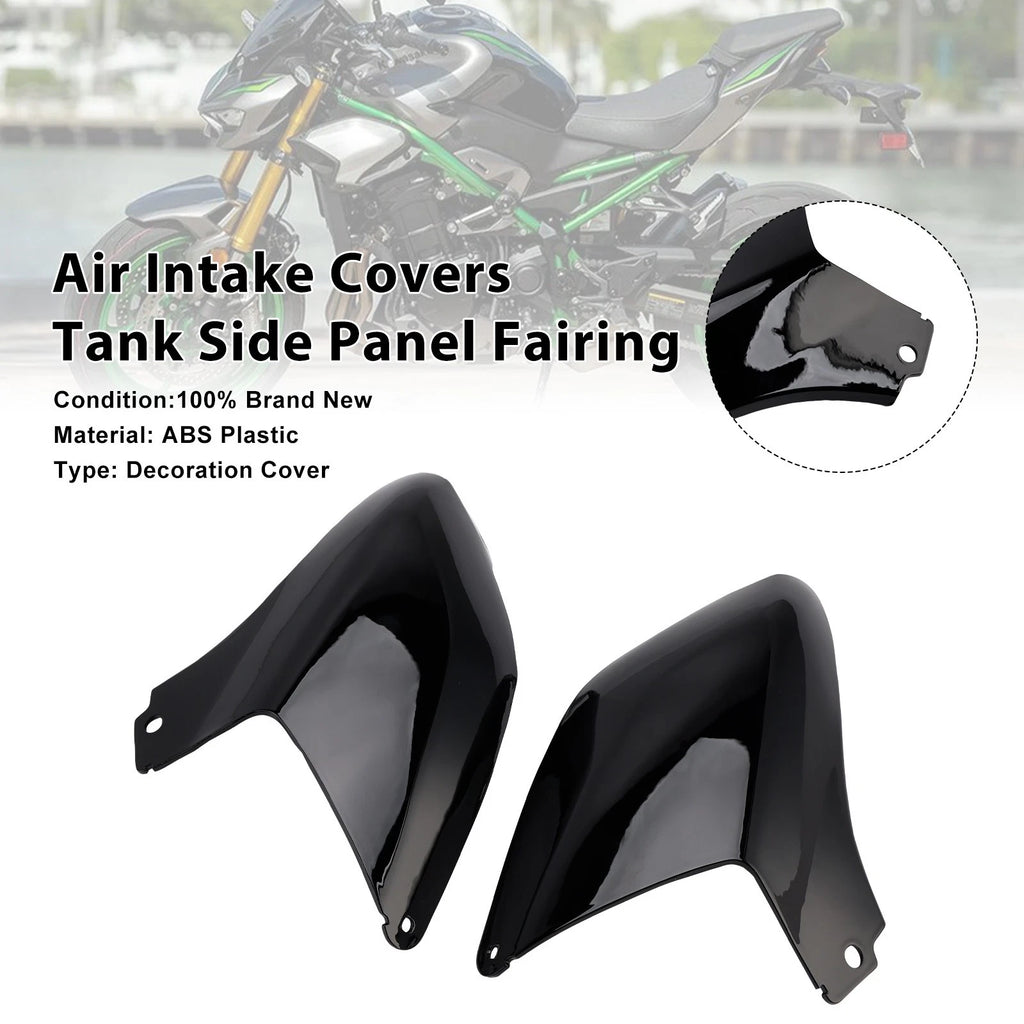 Air Intake Covers for Kawasaki Z900 (2025–2026) Black