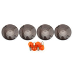 Smoked Turn Signal Light Cover Lens for Harley Classic FLHTC (1997-2009)