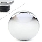 Chrome Vented Gas Cap Fuel Tank Cover for Harley Dyna, Road King, Softail