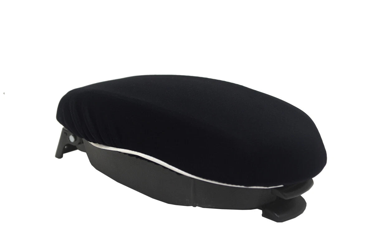 Fleece Console Lid Armrest Cover for Hyundai Veloster (2012–2018) Black