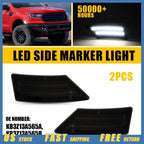 LED Side Marker Light for Ford Ranger XL XLT Lariat (2019–2022)