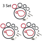 3X Carburetor Kit for B&S 590589, 08P502, 093J02 (Lawn Mower)