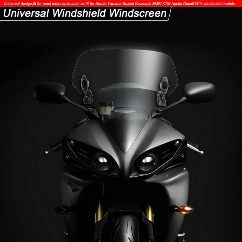 Adjustable Windshield Spoiler Deflector for Motorcycle (YYYY–YYYY)