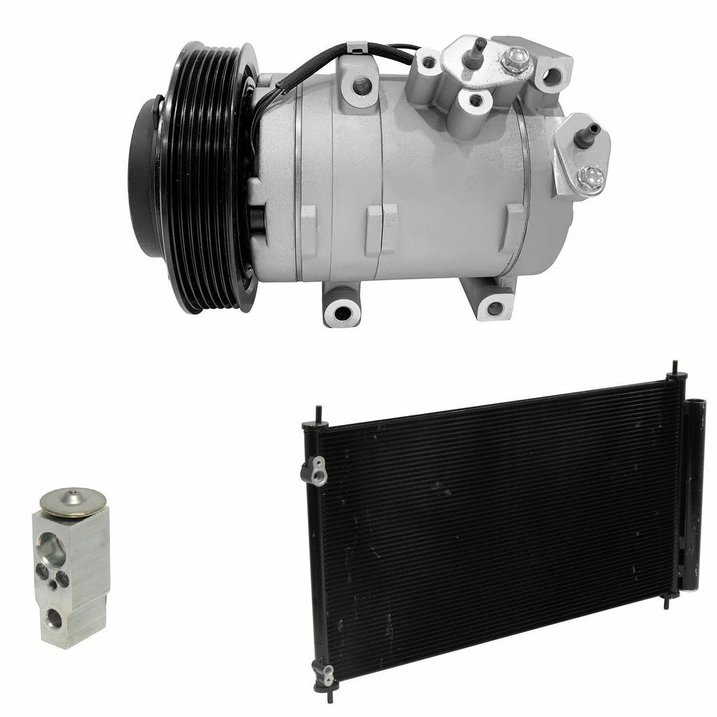 AC Compressor Kit With Condenser for Acura TL 3.5L 3.7L (2013–2014)