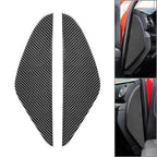 Carbon Fiber Black Door Cushion Cover for Toyota Tundra (2014-2021)