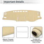 Dashboard Cover Mat for Toyota RAV4 (2020–2024) - Sun Protector Pad Beige