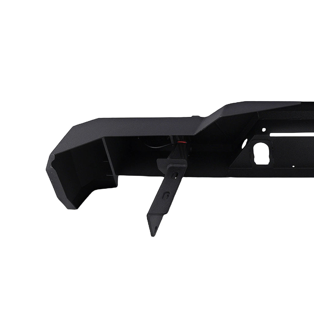 Powder Coated Steel Rear Bumper with LED Lights for Toyota Tacoma (2016–2023)