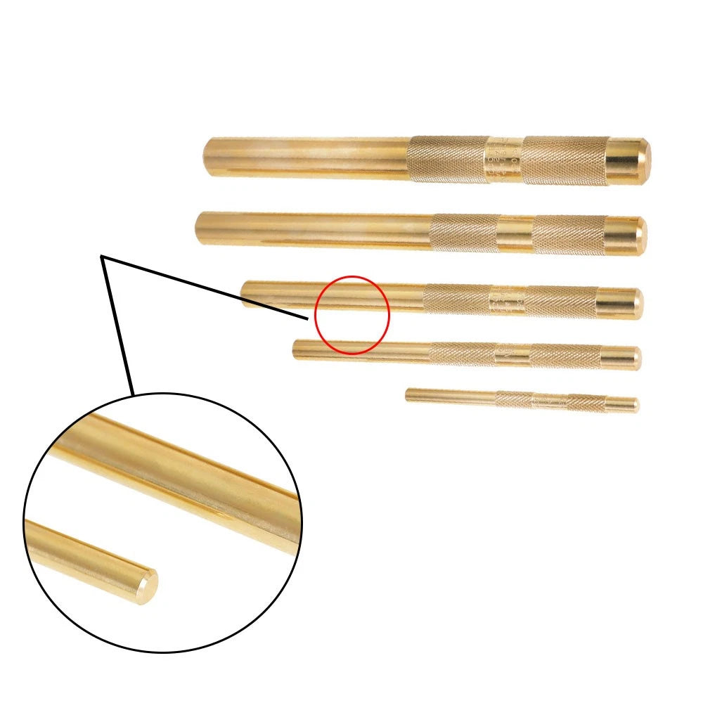 5 Piece Drift Punch Set for Car Repair (1/4" to 3/4")