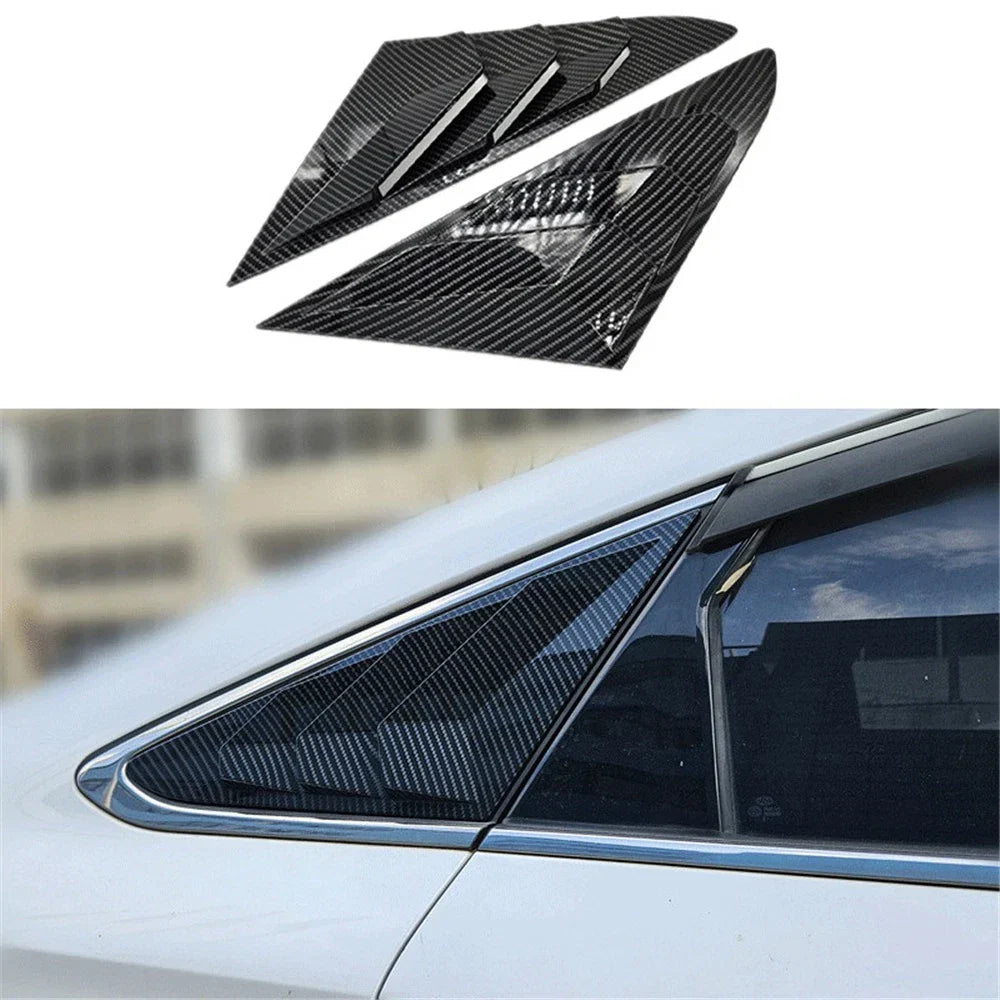 Carbon Fiber Look Side Window Louvers for Hyundai Sonata (2015-2019)