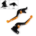 Adjustable Folding Extendable Brake Clutch Levers for Aprilia Tuono V4R (2011–2014)