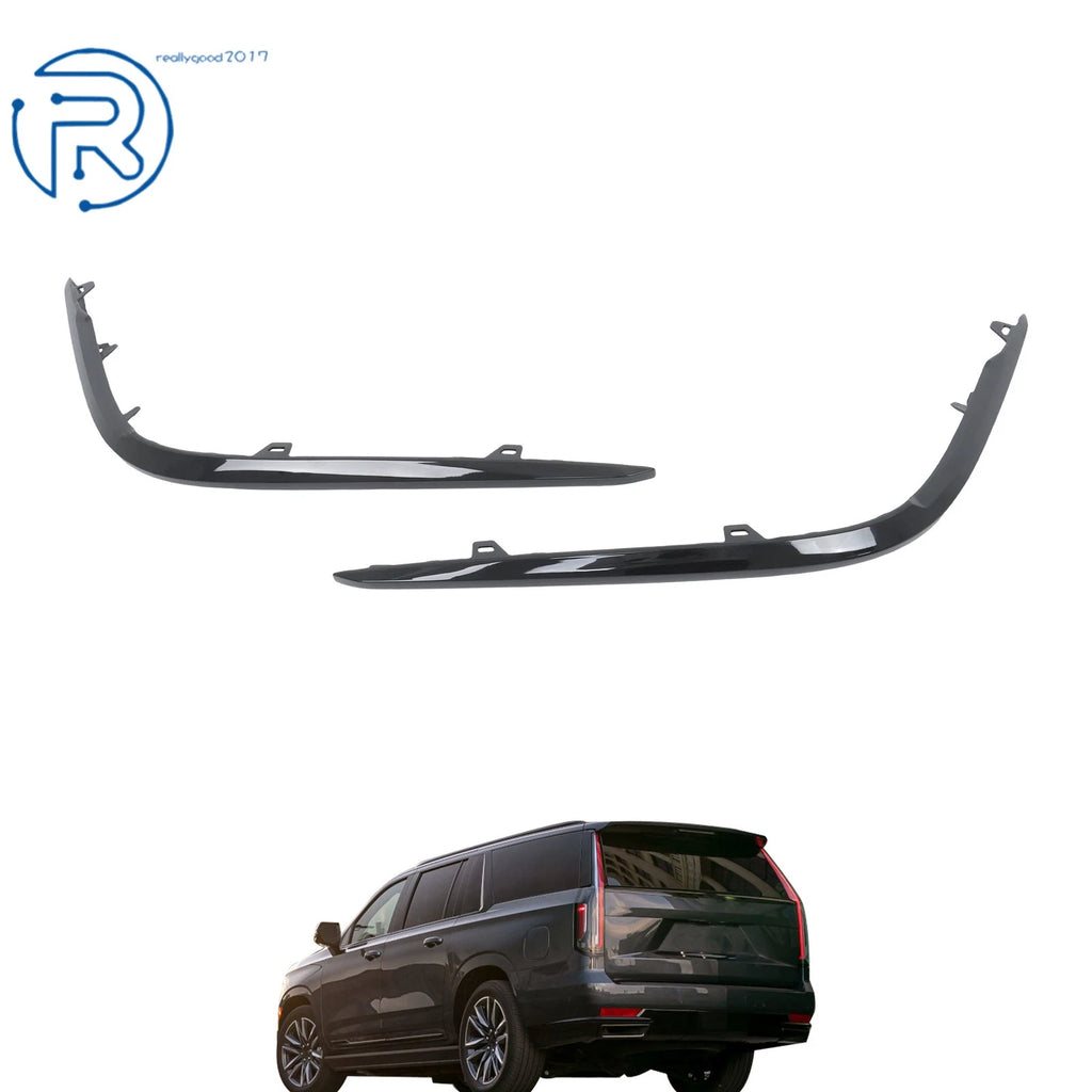 Gloss Black Bumper Face Bar Molding for Cadillac Escalade ESV (2021–2023)