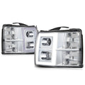 OE Style LED DRL Headlight Lamp for Chevy Silverado 1500-3500 (2007–2014)