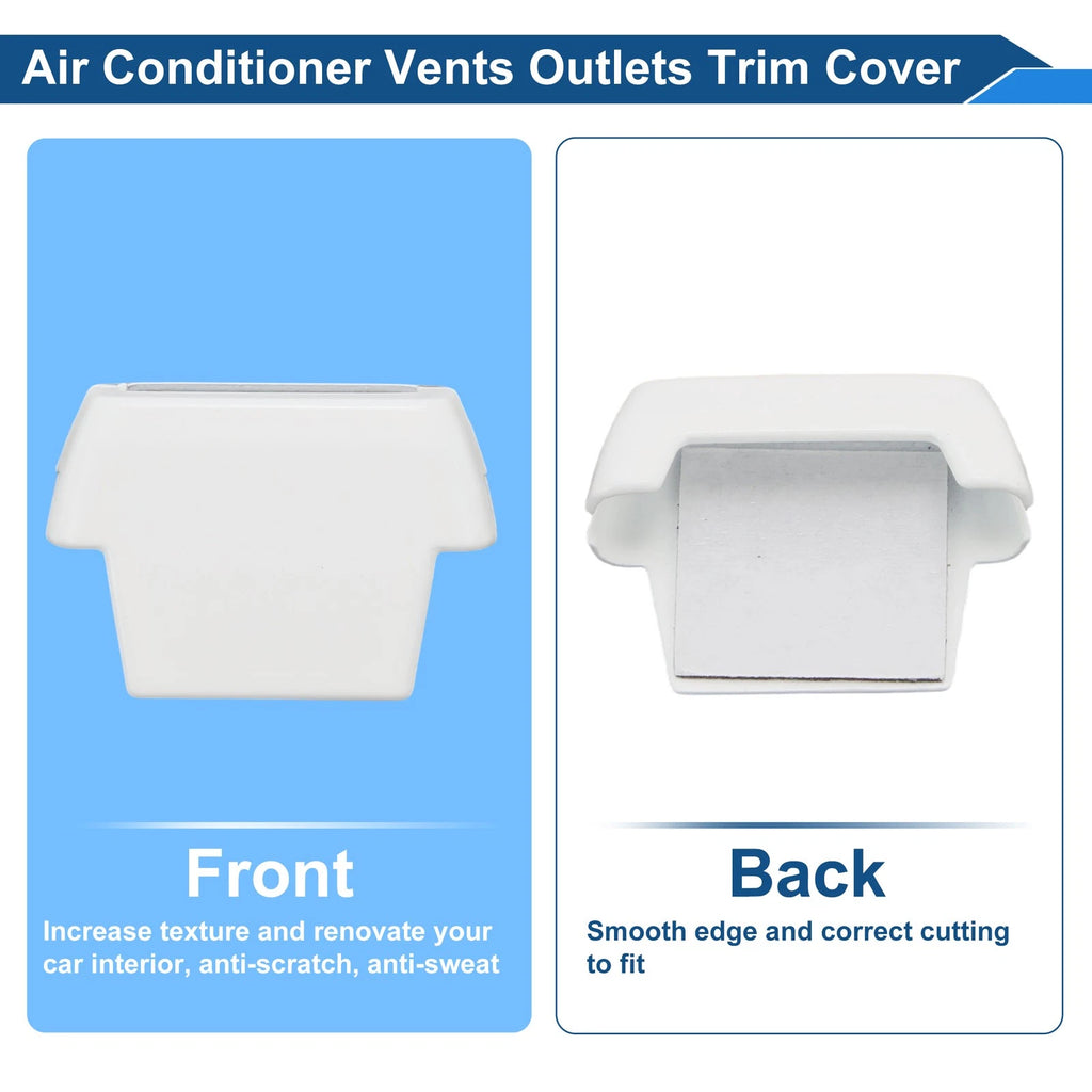 Set of 4 Air Condition Outlet Vent Trim Cover Frames for Ford Bronco (2021–2024)