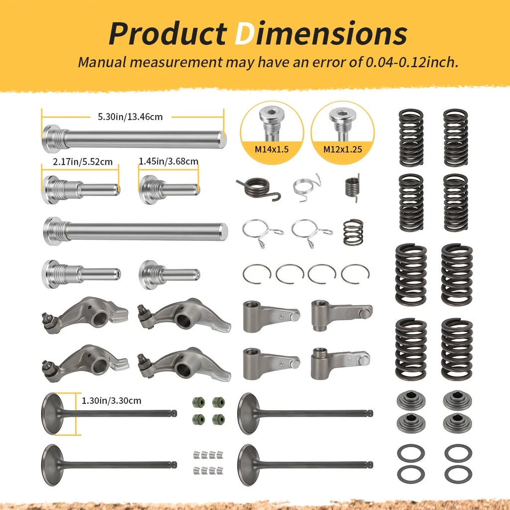 Cylinder Head Rebuild Kit for Honda TRX400EX 400X XR400R (1999–2009)