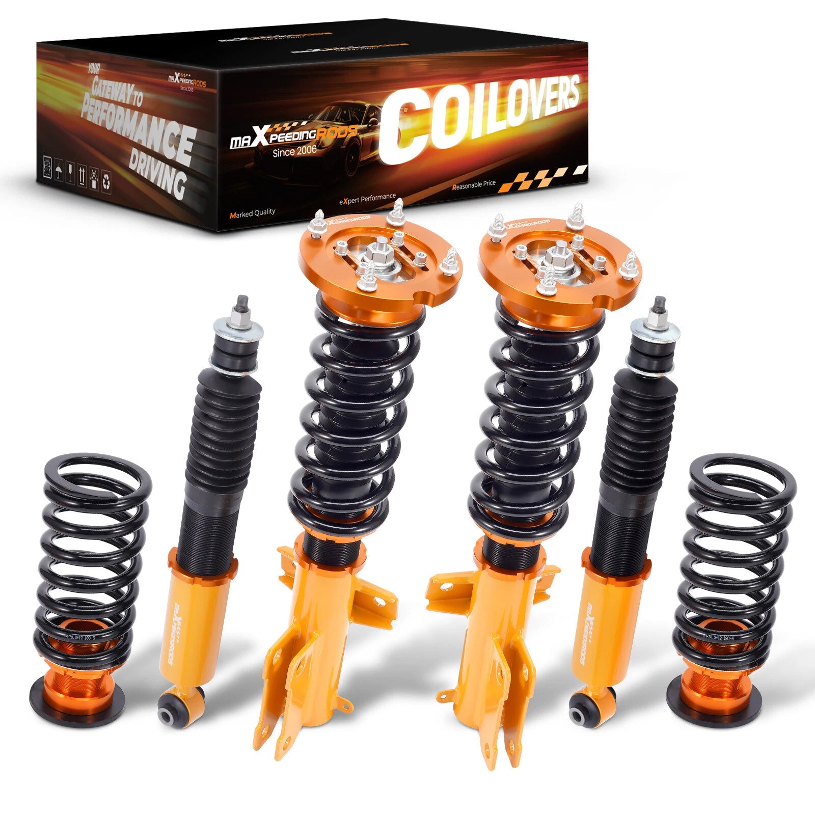 Coilovers Suspension Kit for Ford Mustang (2005-2014) Adjustable Height