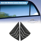 Set of 2 Rear Side Window Louvers Vent Cover for Nissan Sentra 