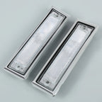 Pair Front Signal Side Marker Lights for GMC Chevy Pickup (1981-1991)
