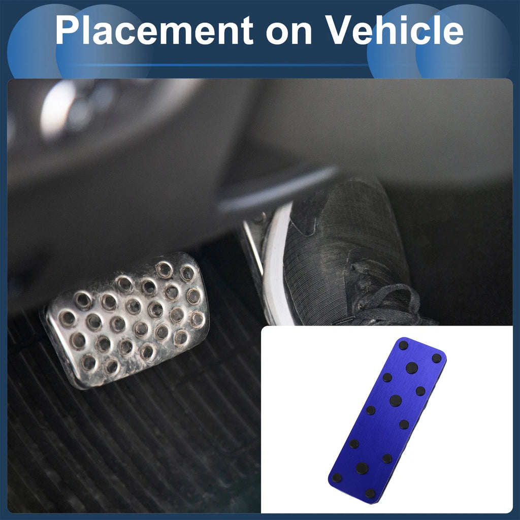 Footrest Pedals Cover for Subaru Forester (2003–2005) Aluminum Alloy Blue