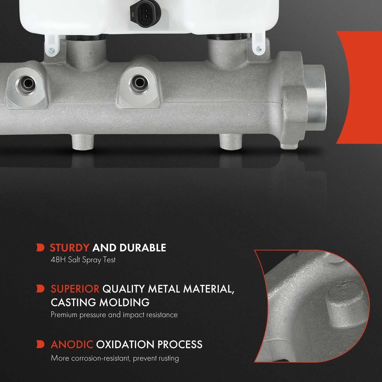 Brake Master Cylinder with Reservoir & Sensor for Chevy Express 2500 (2003-2021)