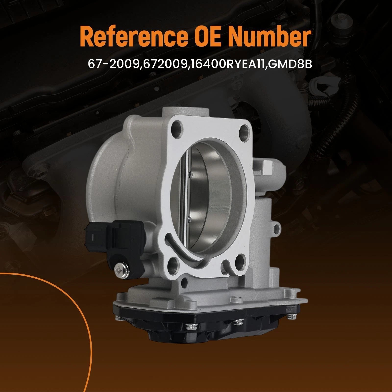 Throttle Body for Acura MDX ZDX 3.7L (2010–2013)