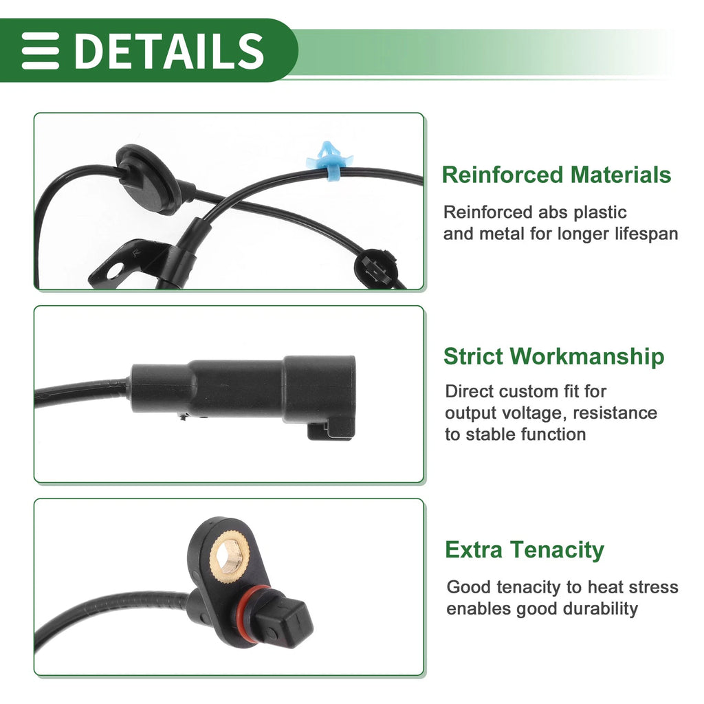 ABS Wheel Speed Sensor MN116244 for Mitsubishi Outlander (2008–2013)