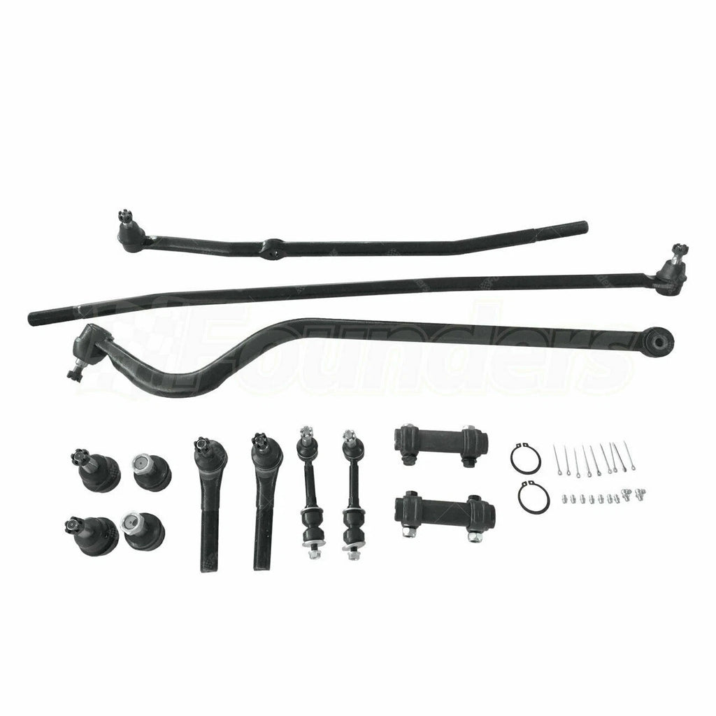 13Pcs Suspension Tie Rods for Dodge Ram 1500 2500 (1998–1999)