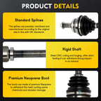 CV Axle Shaft Assembly for Volvo S60 (2001–2009) Front Right Passenger Side