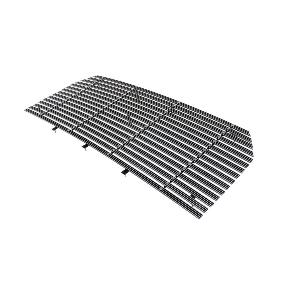 Upper Aluminum Chrome Wide Rivet Billet Grille Insert for Ford F-150 (2015–2017)