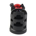 Black Cup Holder Handlebar Mount for Motorcycle ATV Bike