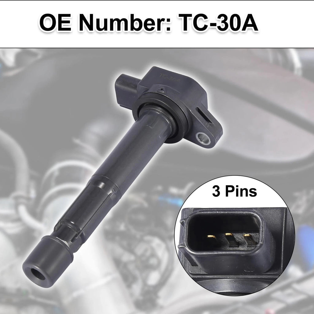 Set of 4 Ignition Coils for Honda (TC-30A)