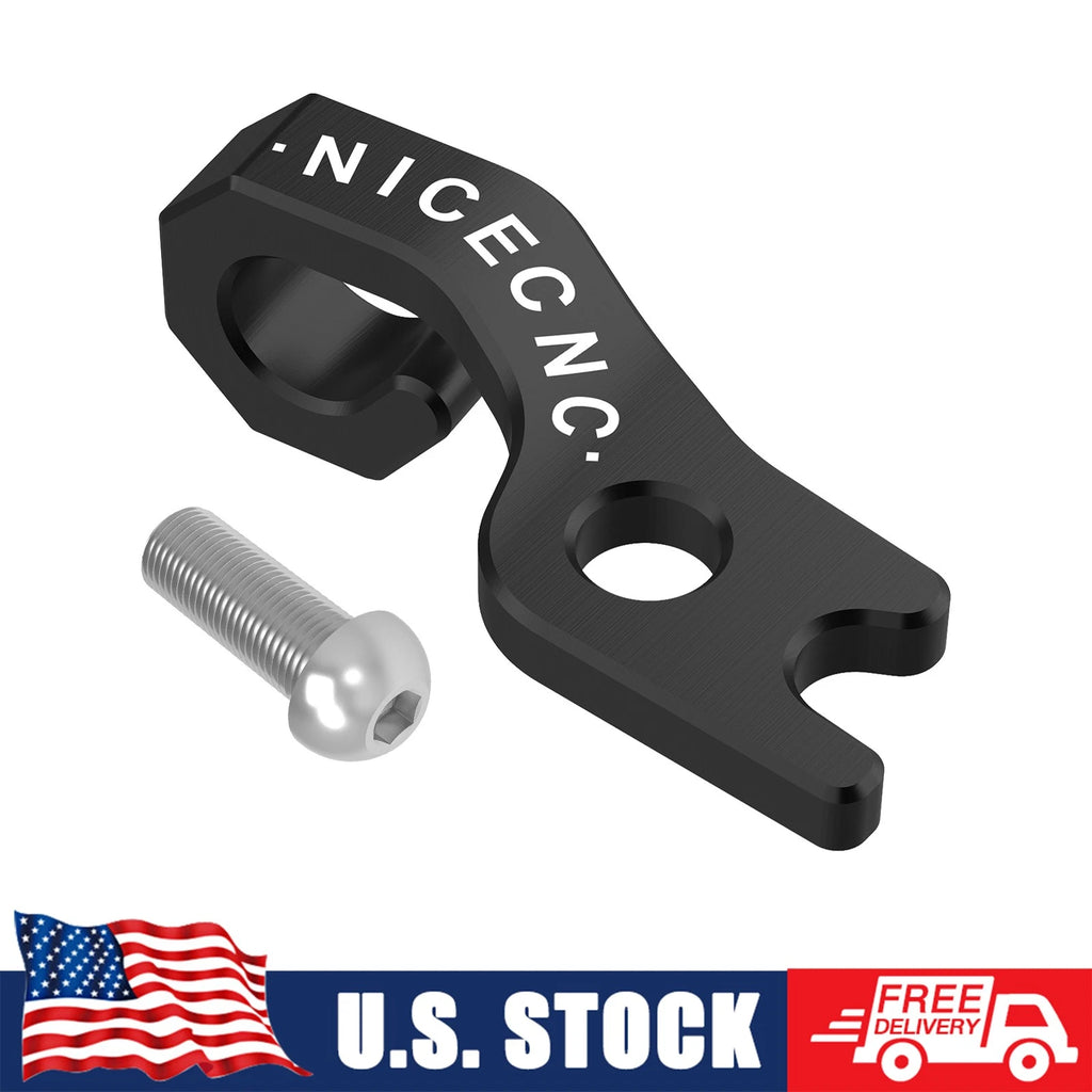 Aluminum Engine Case Clutch Cable Holder Bracket for Yamaha YFZ450R (2009–2024)