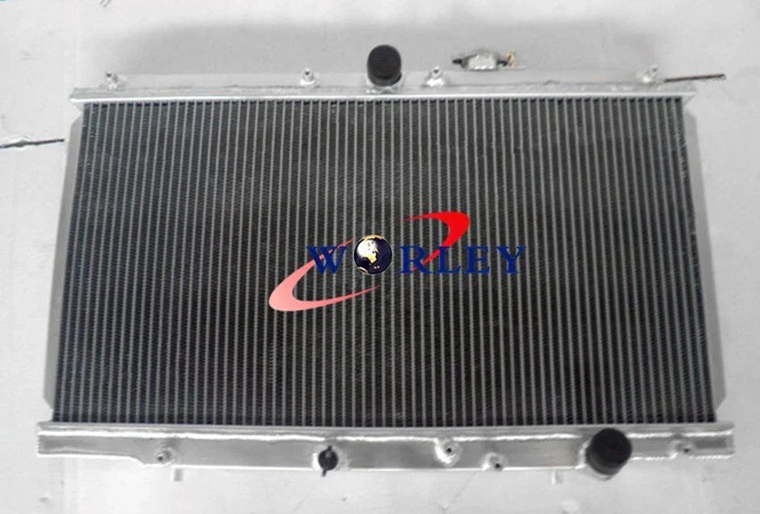 Aluminum Radiator & Fans for Honda Prelude 2.2L, Accord CD (1993-2001)