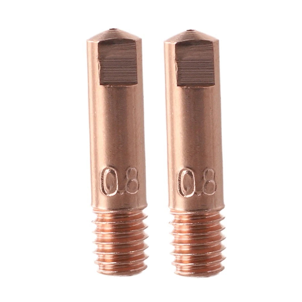 14PCS Contact Tips and Gas Nozzles for MIG Welding Equipment