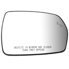 Right Side Mirror FT4Z17K707C for Ford Edge (2015–2023) Heated Glass Blind Spot