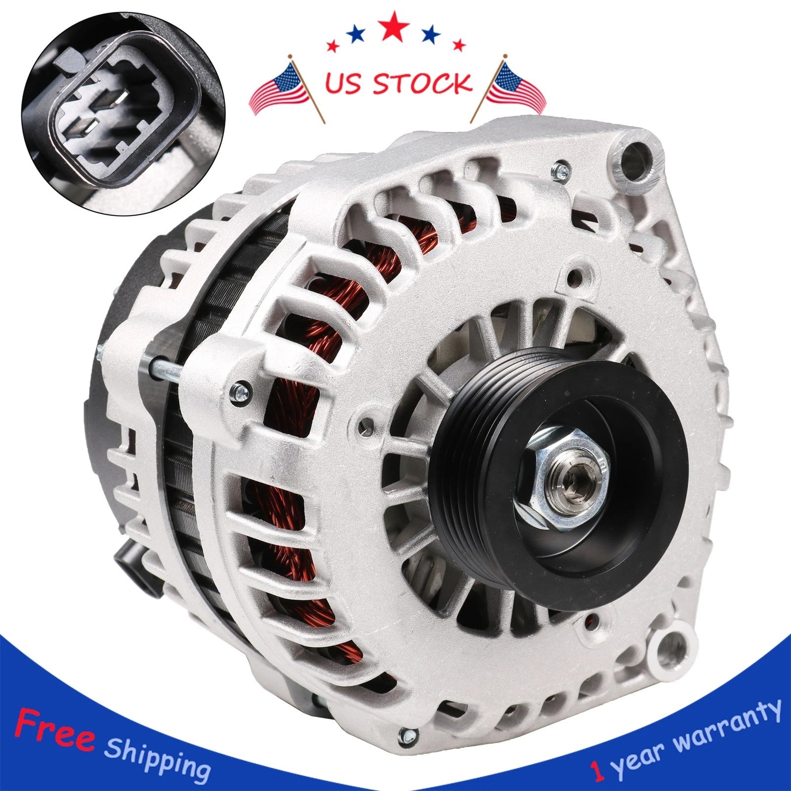 Alternator for Silverado 1500 2500 3500 (2007–2014)